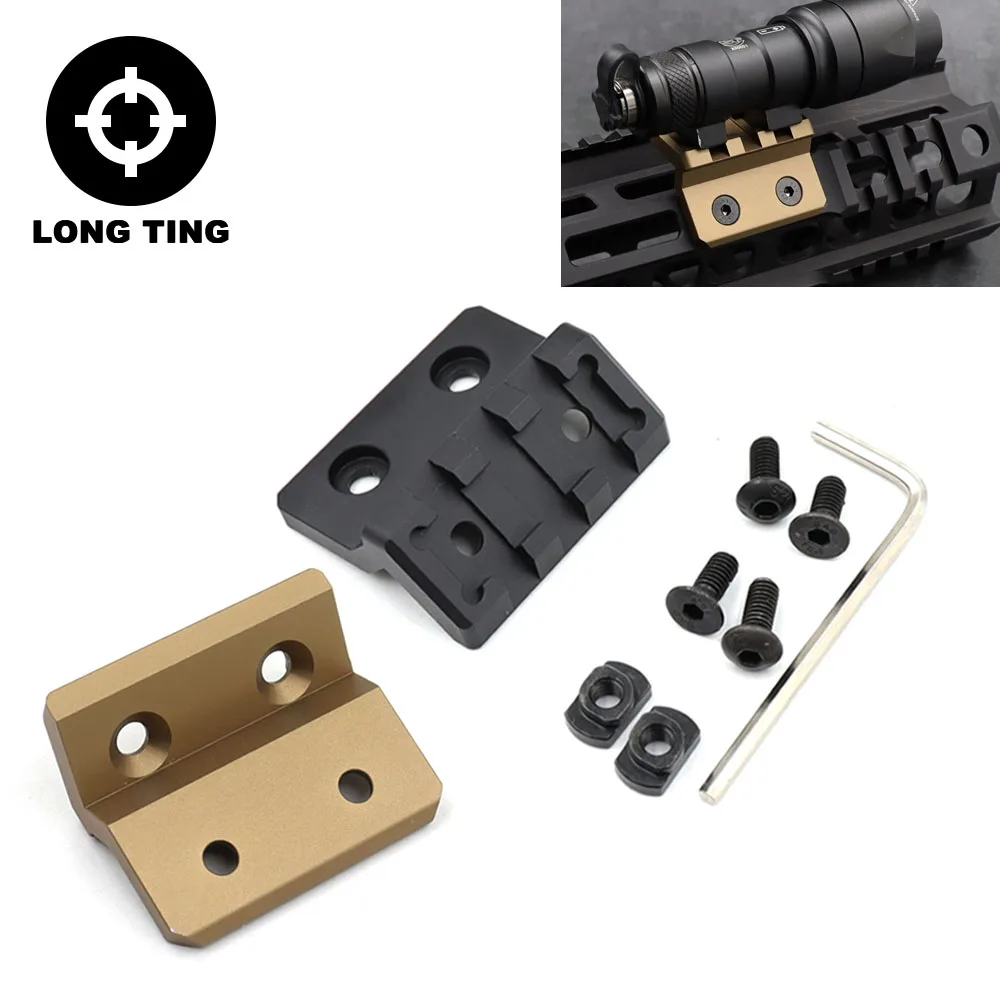 Tactical Light Offset Mount for Surefir M300 M600 M300V Flashlight Series Mounted on Keymod and M-LOK Rail Hunting accessories
Tactical Light Offset Mount for Surefir M300 M600 M300V Flashlight Series Mounted on Keymod and M-LOK Rail Hunting accessories