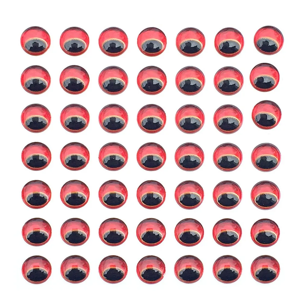 300pcs 3D Holographic Fishing Lure Eyes Snake Pupil Red 3/4/5/6mm Fish Eyes For Fly Tying DIY Fishing Tackle Accessories
300pcs 3D Holographic Fishing Lure Eyes Snake Pupil Red 3/4/5/6mm Fish Eyes For Fly Tying DIY Fishing Tackle Accessories