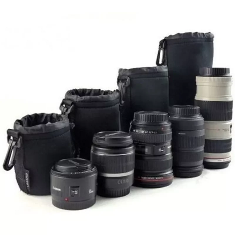 1Pcs Camera Lens Pouch Bag Neoprene Waterproof Soft Video Camera Lens Pouch Bag Case Full Size S M L XL Camera Lens Protector
1Pcs Camera Lens Pouch Bag Neoprene Waterproof Soft Video Camera Lens Pouch Bag Case Full Size S M L XL Camera Lens Protector
