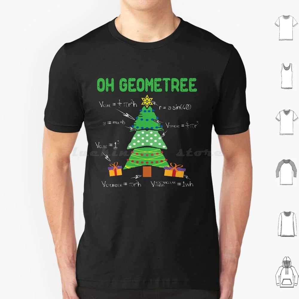 

Oh Geometree Геометрия математика, наука Рождественский подарок учителю футболка хлопок Мужчины Женщины DIY Печать О Геометрия математика, наука
