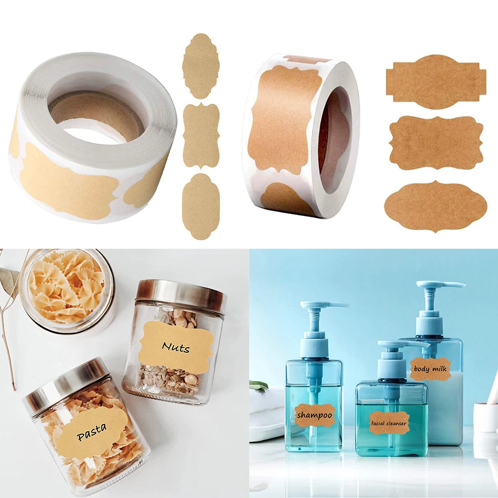 Blank Kraft Paper Label Stickers For Jar Glass Bottle Stationery DIY Gift Packaging Sealing Label Sticker Handmade Stickes
Blank Kraft Paper Label Stickers For Jar Glass Bottle Stationery DIY Gift Packaging Sealing Label Sticker Handmade Stickes