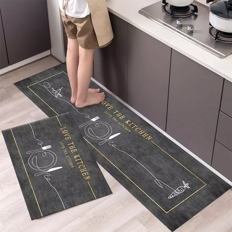 Fashionable Simple Nordic Style Kitchen Floor Mat Household Carpet Long Strip Door Mat Modern Home Decor
Fashionable Simple Nordic Style Kitchen Floor Mat Household Carpet Long Strip Door Mat Modern Home Decor