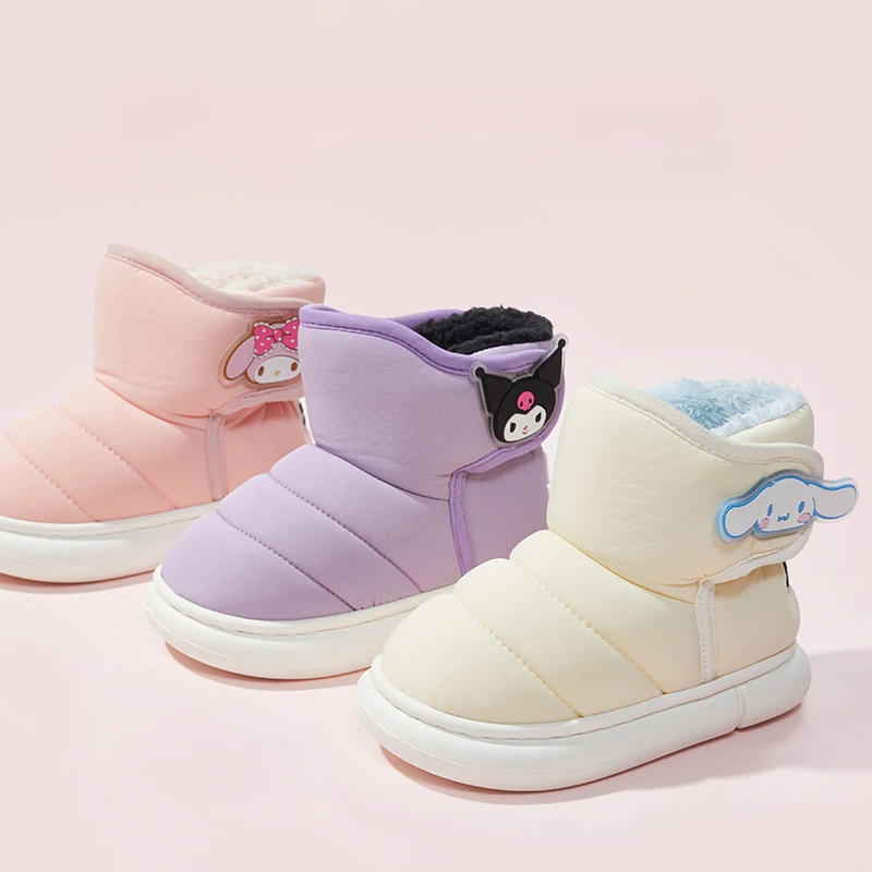 Kawaii Sanrio Hello Kittys Winter Kuromi Anime Cute Cotton-Padded Shoes Thick Soled Non-Slip outdoors Slippers Children's gifts
Kawaii Sanrio Hello Kittys Winter Kuromi Anime Cute Cotton-Padded Shoes Thick Soled Non-Slip outdoors Slippers Children's gifts