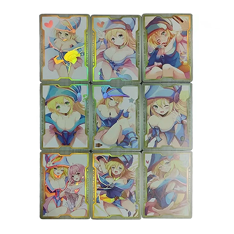 5.9X8.6Cm 9Pcs/set Yu-Gi-Oh! Dark Magician Girl Diy Self Made Flash Card Kawaii Sexy Card Anime Game Collection Cards Gift Toys
5.9X8.6Cm 9Pcs/set Yu-Gi-Oh! Dark Magician Girl Diy Self Made Flash Card Kawaii Sexy Card Anime Game Collection Cards Gift Toys