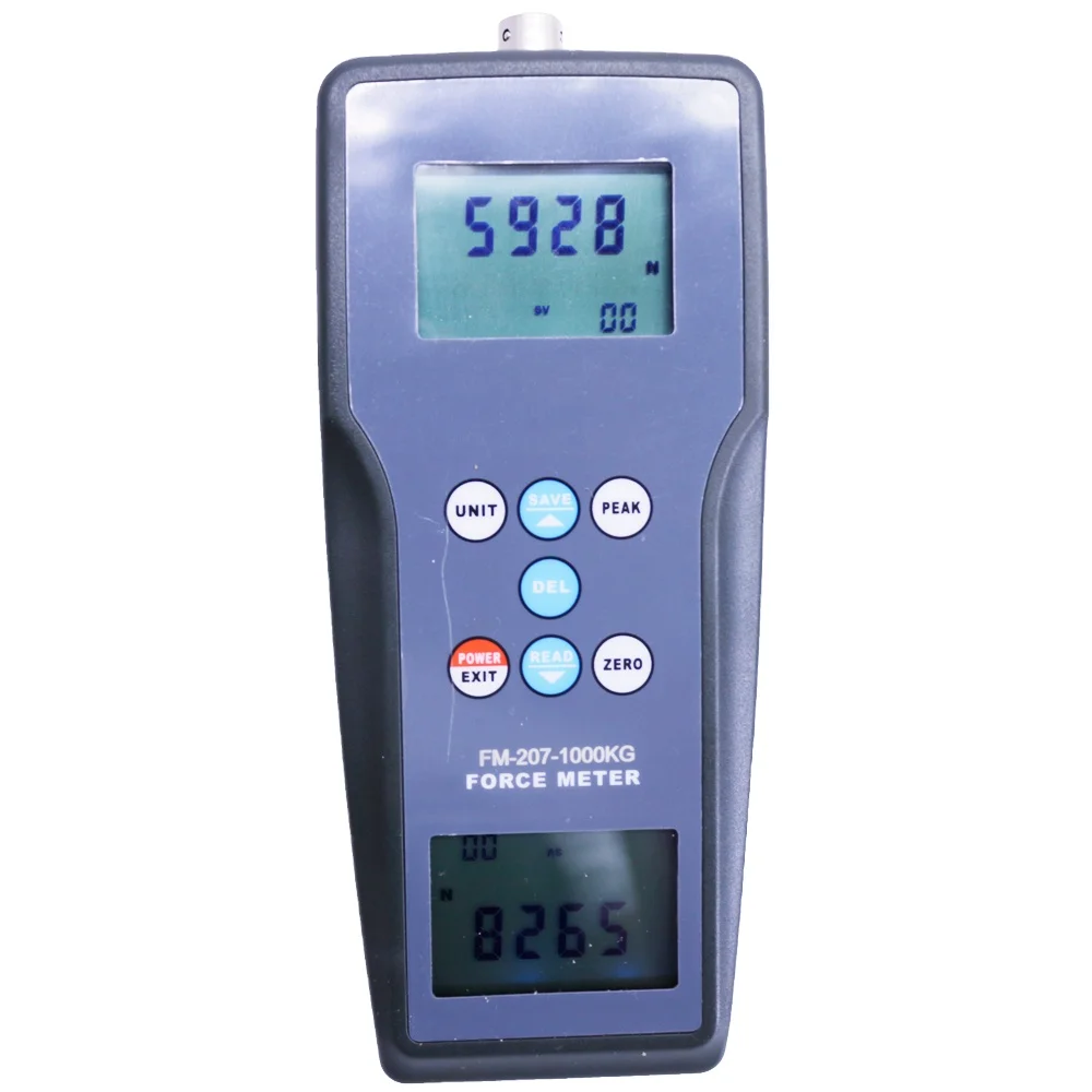 FM-207-1000K Digital Force Gauge Force Gauge Digital Push Pull Tester With 3 Measurement Unit 
FM-207-1000K Digital Force Gauge Force Gauge Digital Push Pull Tester With 3 Measurement Unit
