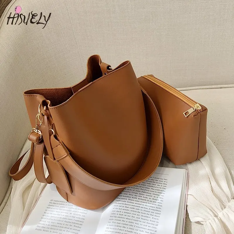 2 Sets Women Bucket Bag Fashion Designer Pu Leather Handbags Casual Ladies Tote Underarm Bag Black Female Shoulder Crossbody Bag
2 Sets Women Bucket Bag Fashion Designer Pu Leather Handbags Casual Ladies Tote Underarm Bag Black Female Shoulder Crossbody Bag