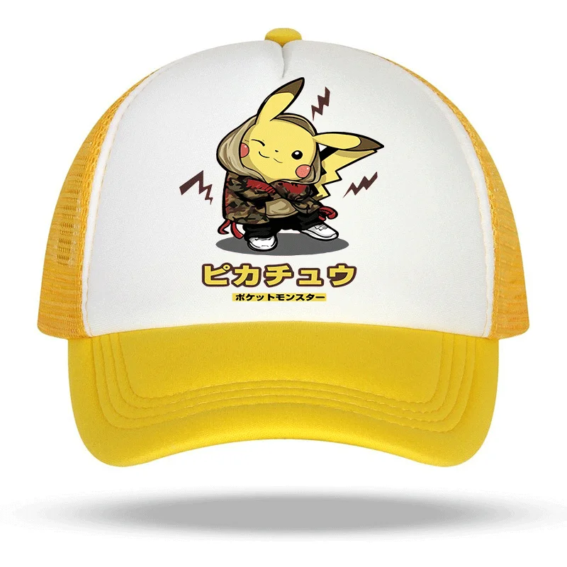New Baseball Cap Boys Girls Kids Cotton Sun Hat Toddler Kids Cute Outdoor Sun Hat Kids Pikachu Cartoon 52-56cm Baby Age Material
New Baseball Cap Boys Girls Kids Cotton Sun Hat Toddler Kids Cute Outdoor Sun Hat Kids Pikachu Cartoon 52-56cm Baby Age Material