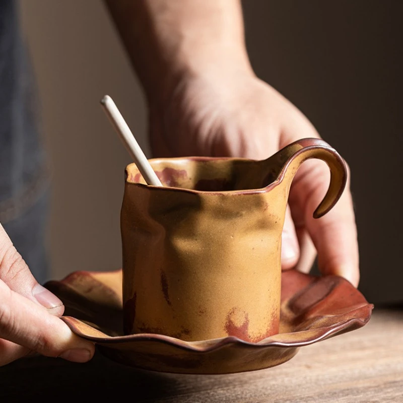 Pour Over Ear Ceramic Mug Coffee Cup Crinkled Vintage Coffee Cup Set Cups Drinkware Kitchen Dining Bar Home Garden
Pour Over Ear Ceramic Mug Coffee Cup Crinkled Vintage Coffee Cup Set Cups Drinkware Kitchen Dining Bar Home Garden