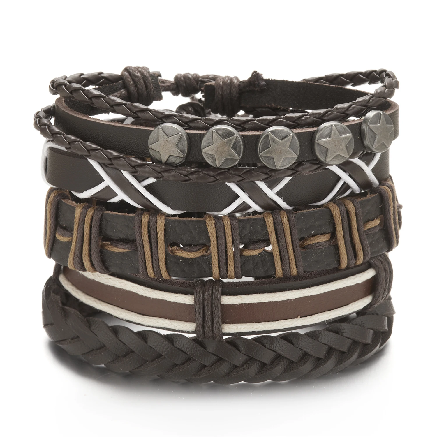 Fashion Male Feather Leather Bracelet Set for Men Couple Handmade Woven Rope Wooden Beads Cross Wrist Wrap Jewelry Punk Boy Gift
Fashion Male Feather Leather Bracelet Set for Men Couple Handmade Woven Rope Wooden Beads Cross Wrist Wrap Jewelry Punk Boy Gift