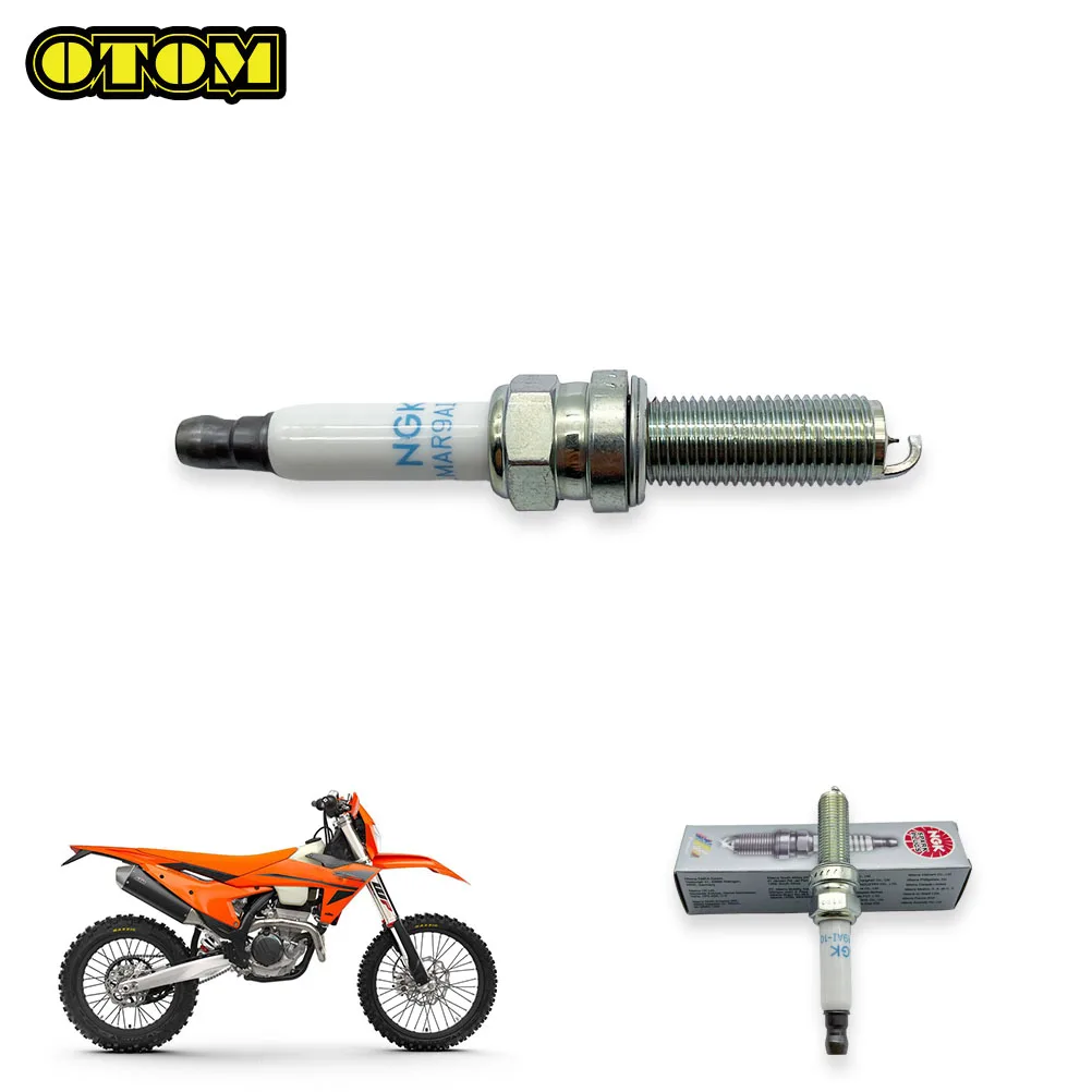 Свеча зажигания для мотоцикла KTM HUSQVARNA GASGAS NGK LMAR9AI-10, зажигание двигателя SXF XCF XCFW EXCF FC FE FS ECF EXF MCF, аксессуары
Свеча зажигания для мотоцикла KTM HUSQVARNA GASGAS NGK LMAR9AI-10, зажигание двигателя SXF XCF XCFW EXCF FC FE FS ECF EXF MCF, аксессуары