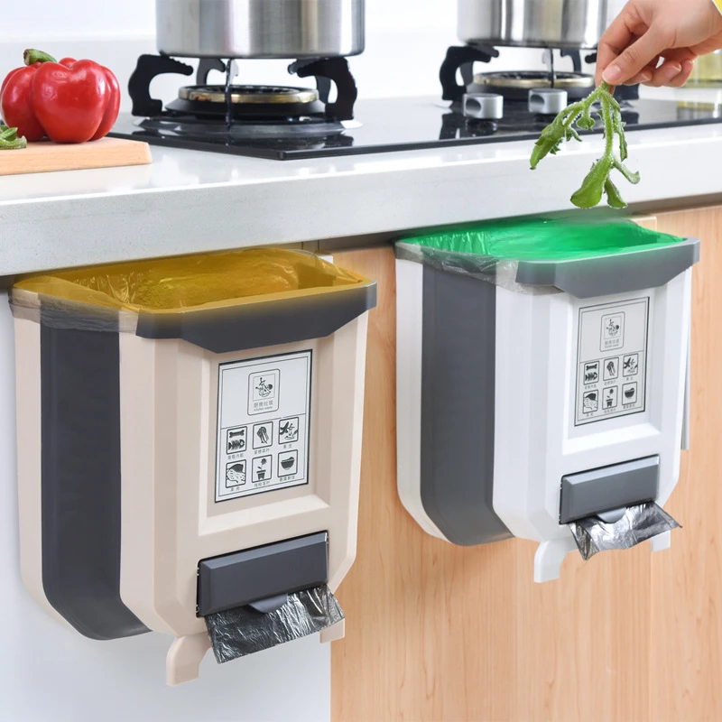 10L Kitchen Hanging Folding Waste Bins Household Cabinet Wall-mounted Trash Can Foldable Car Waste Recycling Storage Bucket
10L Kitchen Hanging Folding Waste Bins Household Cabinet Wall-mounted Trash Can Foldable Car Waste Recycling Storage Bucket