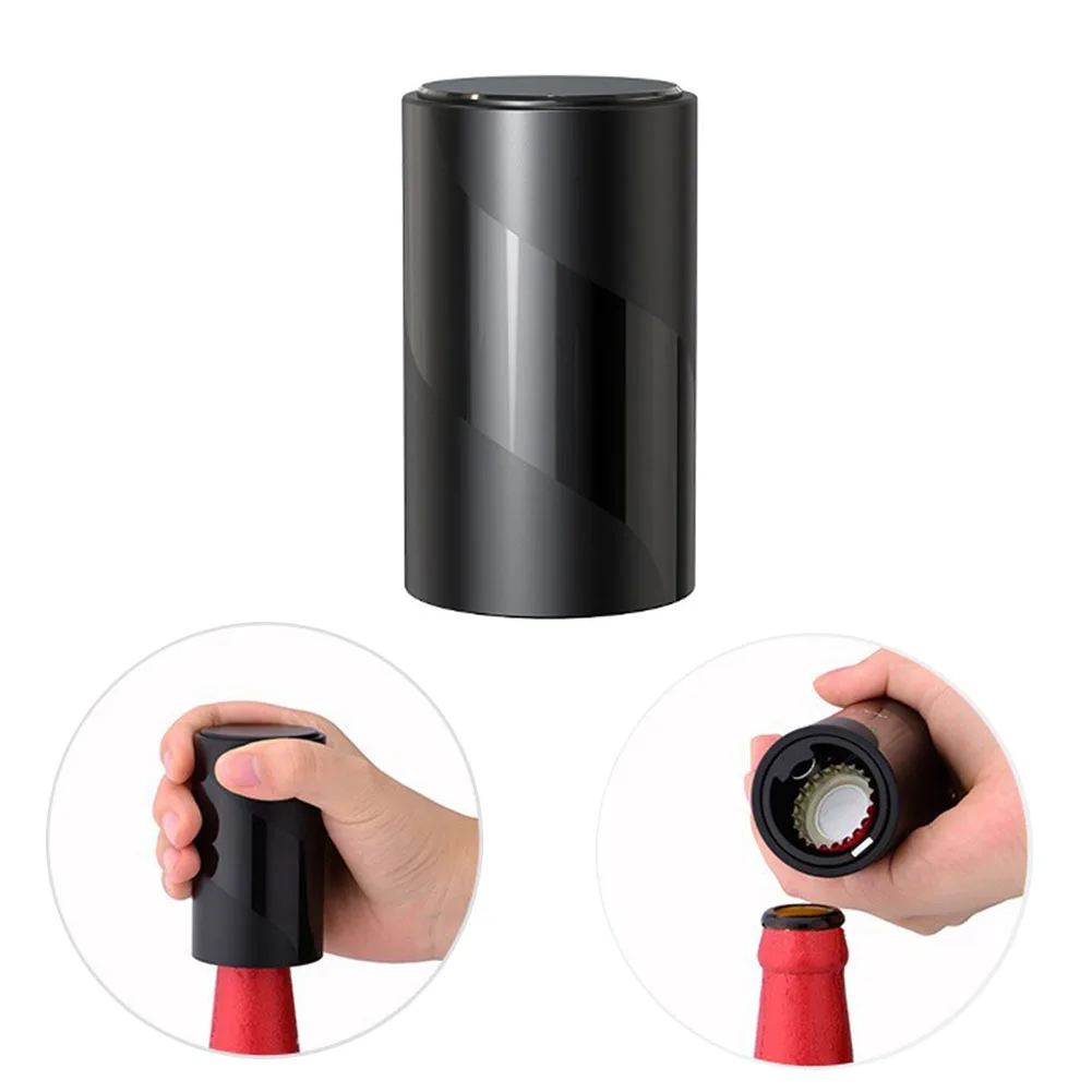 Portable Convenient Magnet Bottle Opener Magnet Can Hold The Cover Black 48x83mm Camping Equipment For Camping Travel Parties
Portable Convenient Magnet Bottle Opener Magnet Can Hold The Cover Black 48x83mm Camping Equipment For Camping Travel Parties