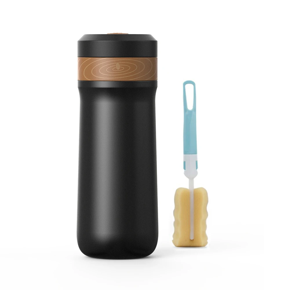 320ml Stainless Steel Portable Coffee Maker French Press Tea & Coffee 3 IN 1 Coffee Bottle Insulated Travel Mug Coffee Pot
320ml Stainless Steel Portable Coffee Maker French Press Tea & Coffee 3 IN 1 Coffee Bottle Insulated Travel Mug Coffee Pot