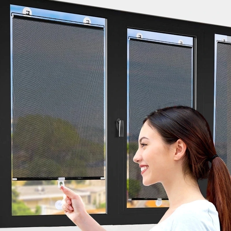 Roller Blinds Blackout Curtain Awning Window Curtain Living Room Bedroom Car Kitchen Office Universal Sun Protection Suction Cup 
Roller Blinds Blackout Curtain Awning Window Curtain Living Room Bedroom Car Kitchen Office Universal Sun Protection Suction Cup