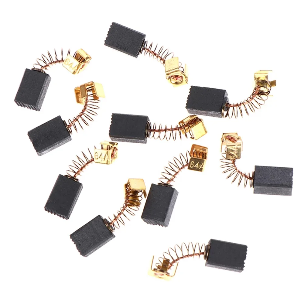 10pcs Carbon Brushes 5x8x12mm For Electric Motors CB85 CB57 CB64 191627-8 Woodworking Tools Herramientas Brocas Drill
10pcs Carbon Brushes 5x8x12mm For Electric Motors CB85 CB57 CB64 191627-8 Woodworking Tools Herramientas Brocas Drill