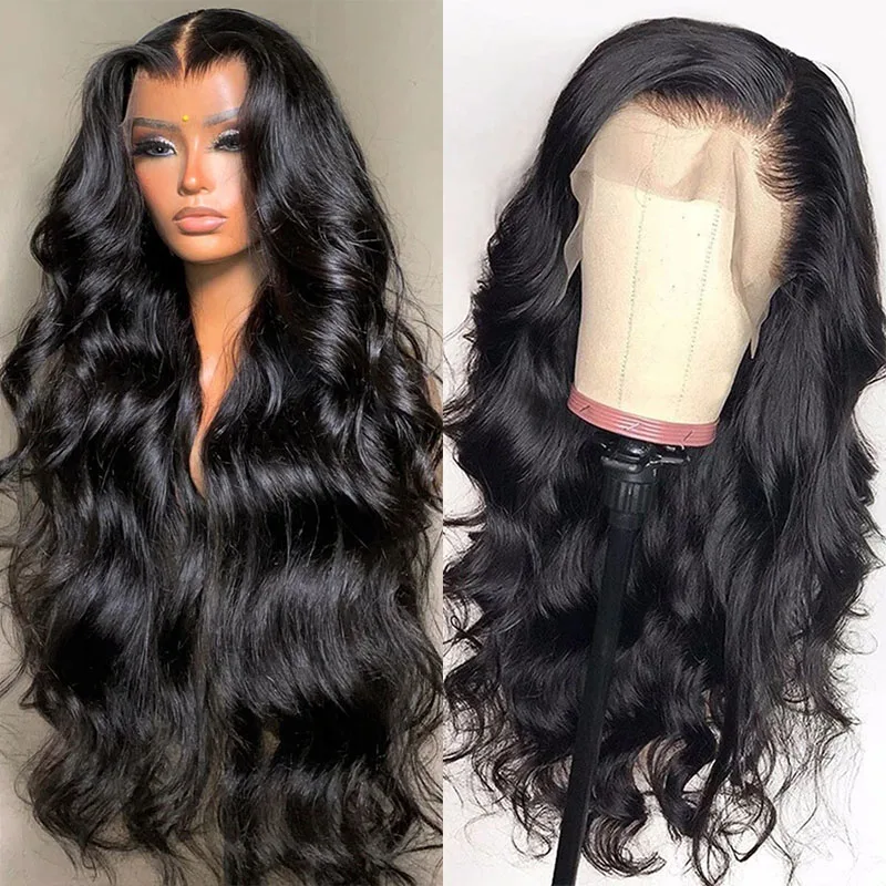 

13x 4/13x6 волнистые передние парики из человеческих волос на сетке, 360 фронтальные парики, бразильские человеческие волосы без повреждений, парики на сетке для женщин HD 4x4
