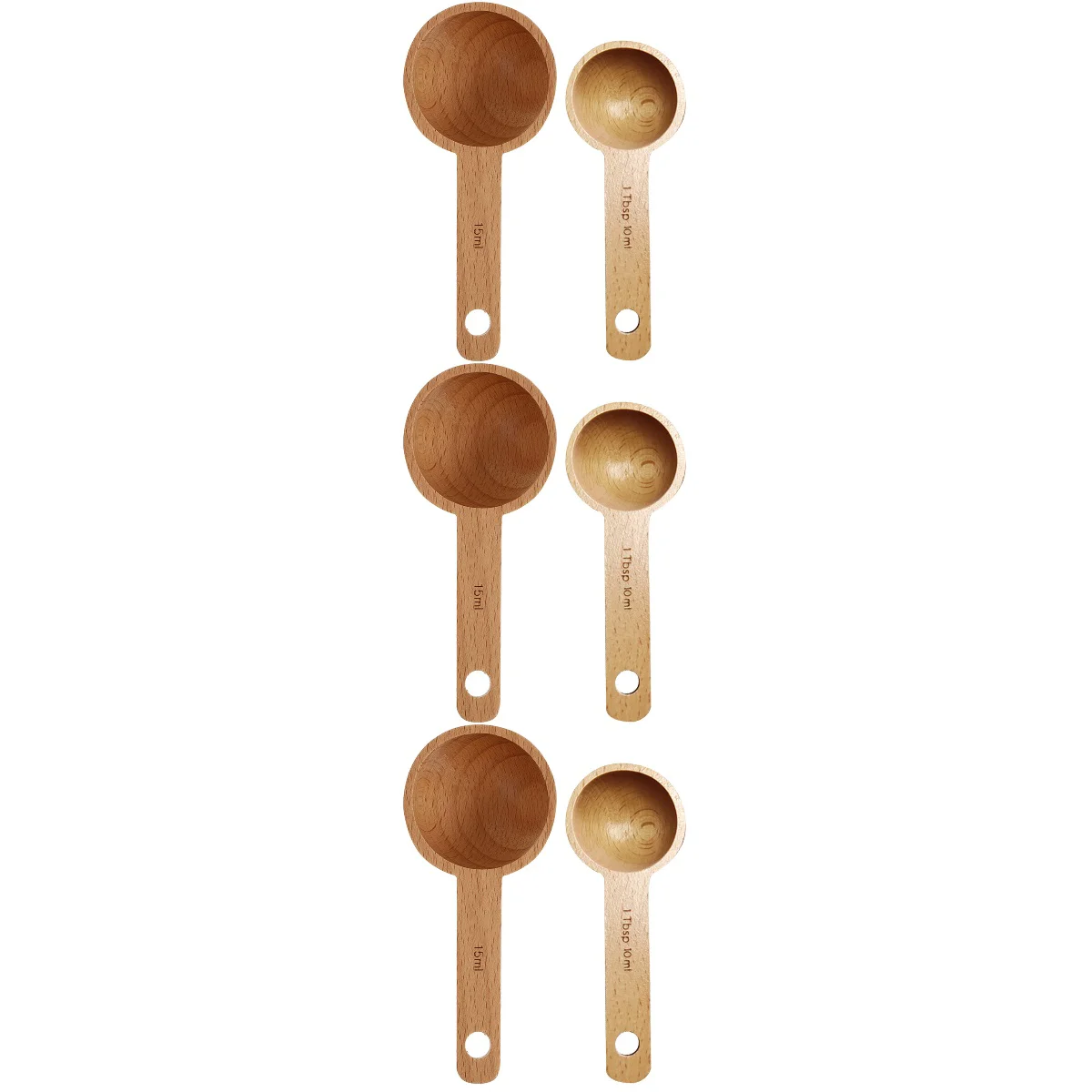 6 Pcs Compact Tea Scoops Multi-function Coffee Spoons Household Wooden Scoops Home Supply
6 Pcs Compact Tea Scoops Multi-function Coffee Spoons Household Wooden Scoops Home Supply
