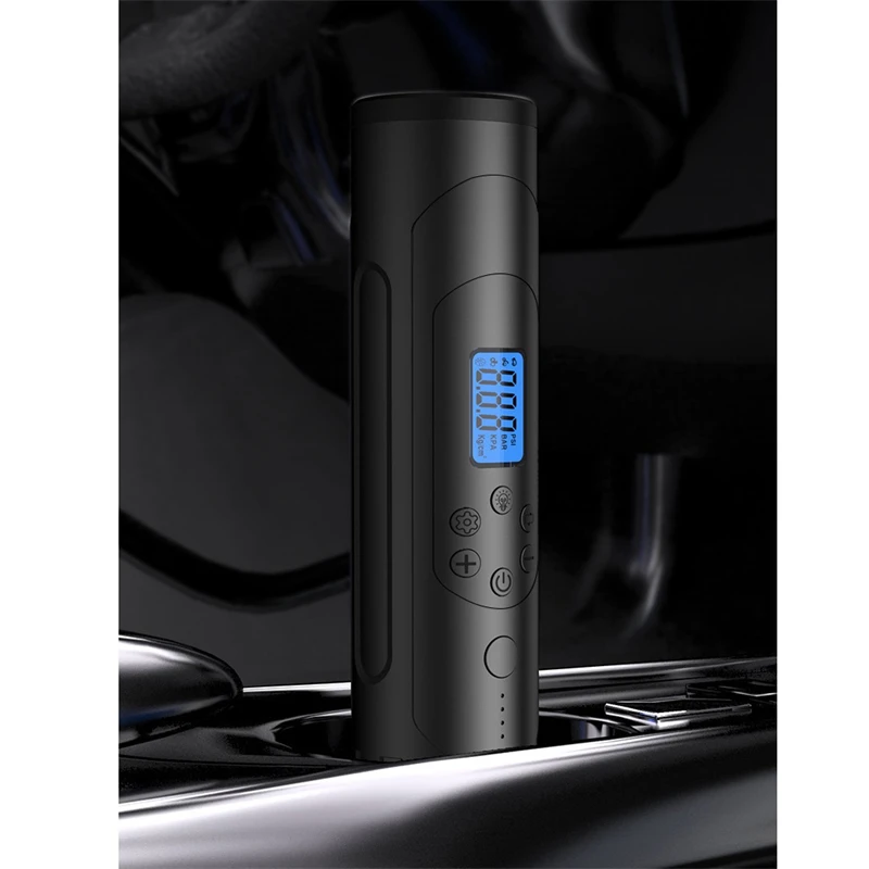 Portable Car Air Compressor Tire Inflator Mini Air Inflator Pump Wireless Car Tire Pump with Battery 150PSI 12V for Car Bicycle
Portable Car Air Compressor Tire Inflator Mini Air Inflator Pump Wireless Car Tire Pump with Battery 150PSI 12V for Car Bicycle