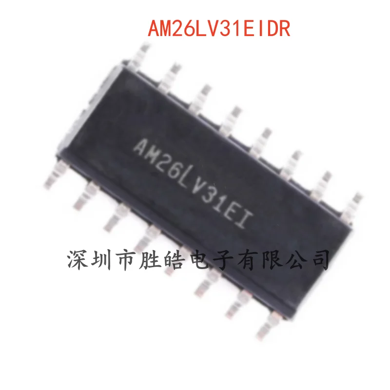 (2PCS) NEW AM26LV31EIDR Four-Way Differential Line Driver Chip SOIC-16 AM26LV31EIDR Integrated Circuit
(2PCS) NEW AM26LV31EIDR Four-Way Differential Line Driver Chip SOIC-16 AM26LV31EIDR Integrated Circuit