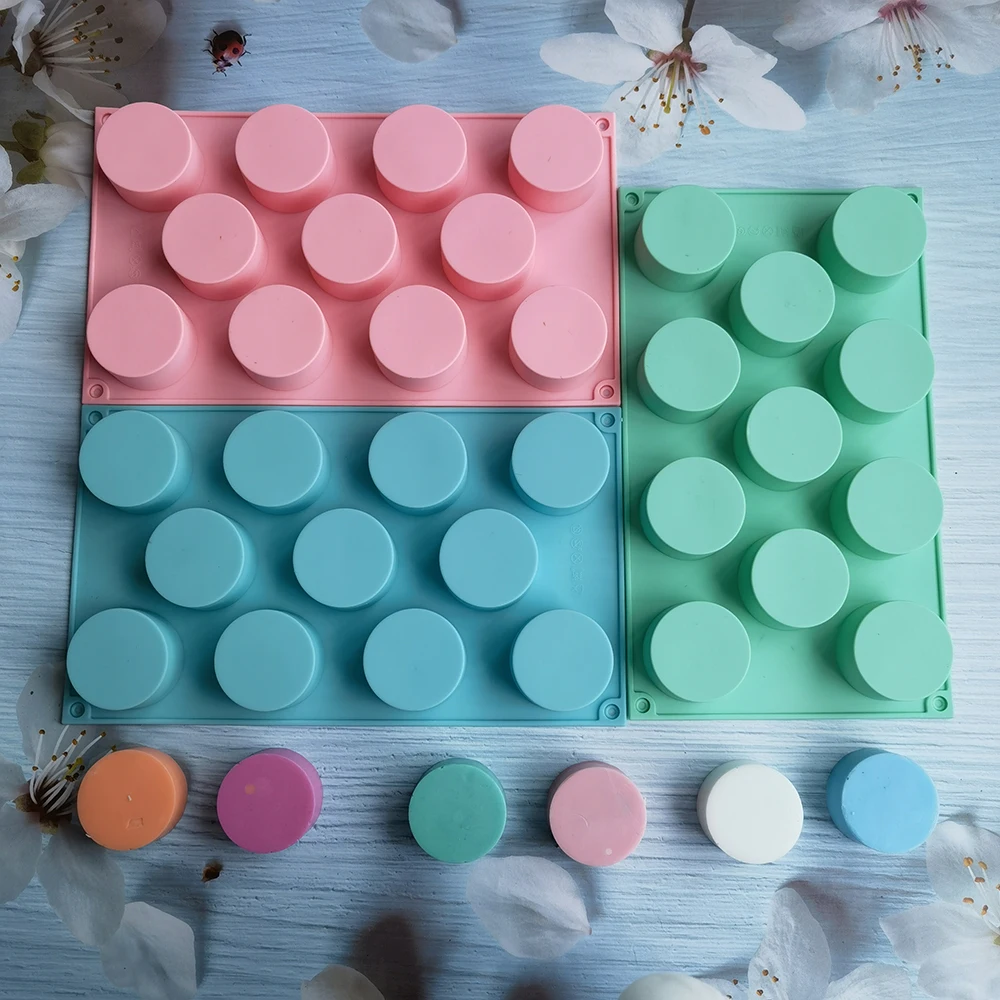 11 Cavity Cylinder Silicone Cake Mold Cookies 3D DIY Soap Handmade Kitchen Candle Baking Tools Decorating Mousse Making Mould
11 Cavity Cylinder Silicone Cake Mold Cookies 3D DIY Soap Handmade Kitchen Candle Baking Tools Decorating Mousse Making Mould