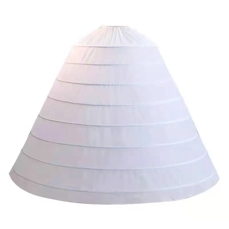 Ball Gown Wedding Petticoat Bridal Underskirt Crinoline 8 Hoop Tulle Puffy Undergarment Slip Wedding Dress Quinceanera
Ball Gown Wedding Petticoat Bridal Underskirt Crinoline 8 Hoop Tulle Puffy Undergarment Slip Wedding Dress Quinceanera