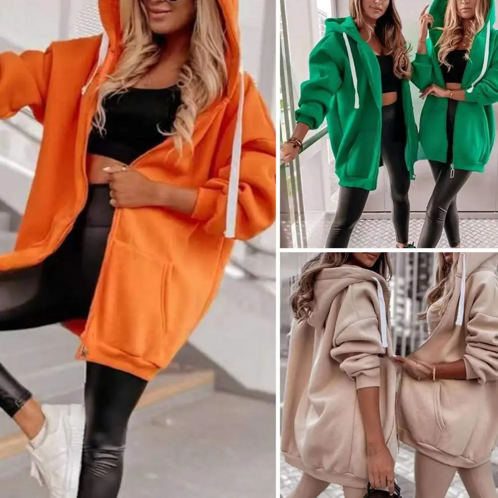 Women Casual Loose Hooded Sweatshirts Autumn Elegant Drawstring Solid Color Coat Tops Winter Elegant Long Sleeve Pockets Hoodie
Women Casual Loose Hooded Sweatshirts Autumn Elegant Drawstring Solid Color Coat Tops Winter Elegant Long Sleeve Pockets Hoodie