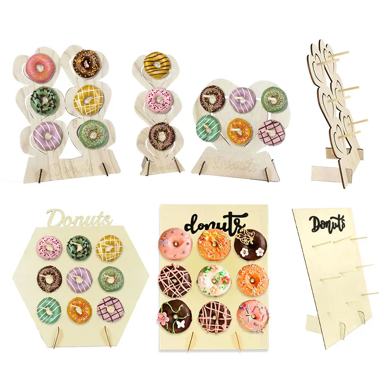 Wooden Donut Display Stand DIY Wall Display Craft Donut Stand Wedding Baby Shower Birthday Party Decoration Bagel Display Stand
Wooden Donut Display Stand DIY Wall Display Craft Donut Stand Wedding Baby Shower Birthday Party Decoration Bagel Display Stand