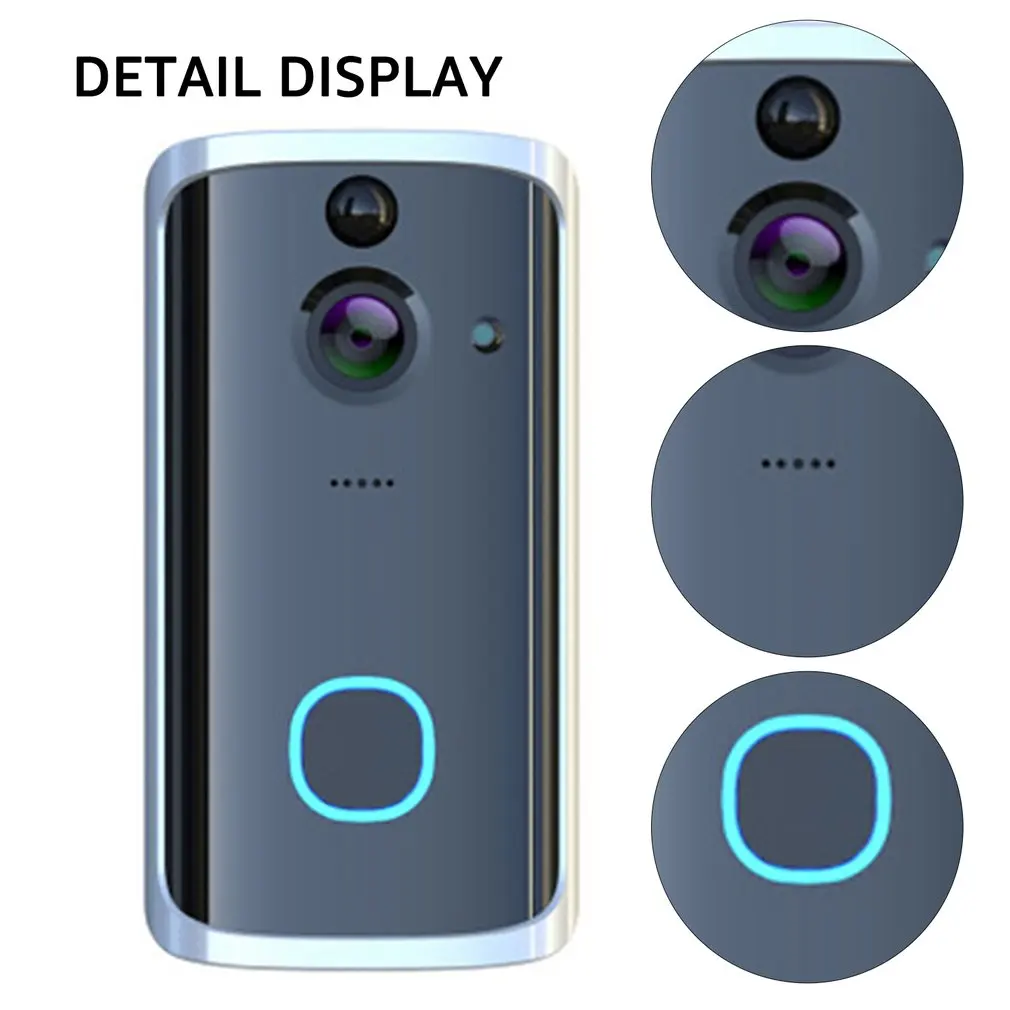 Real-time Video Doorbell M8 Smart Video Intercom WiFi Remote Doorbell Smart Doorbell Strong Penetrating Power 166-degree Viewing
Real-time Video Doorbell M8 Smart Video Intercom WiFi Remote Doorbell Smart Doorbell Strong Penetrating Power 166-degree Viewing