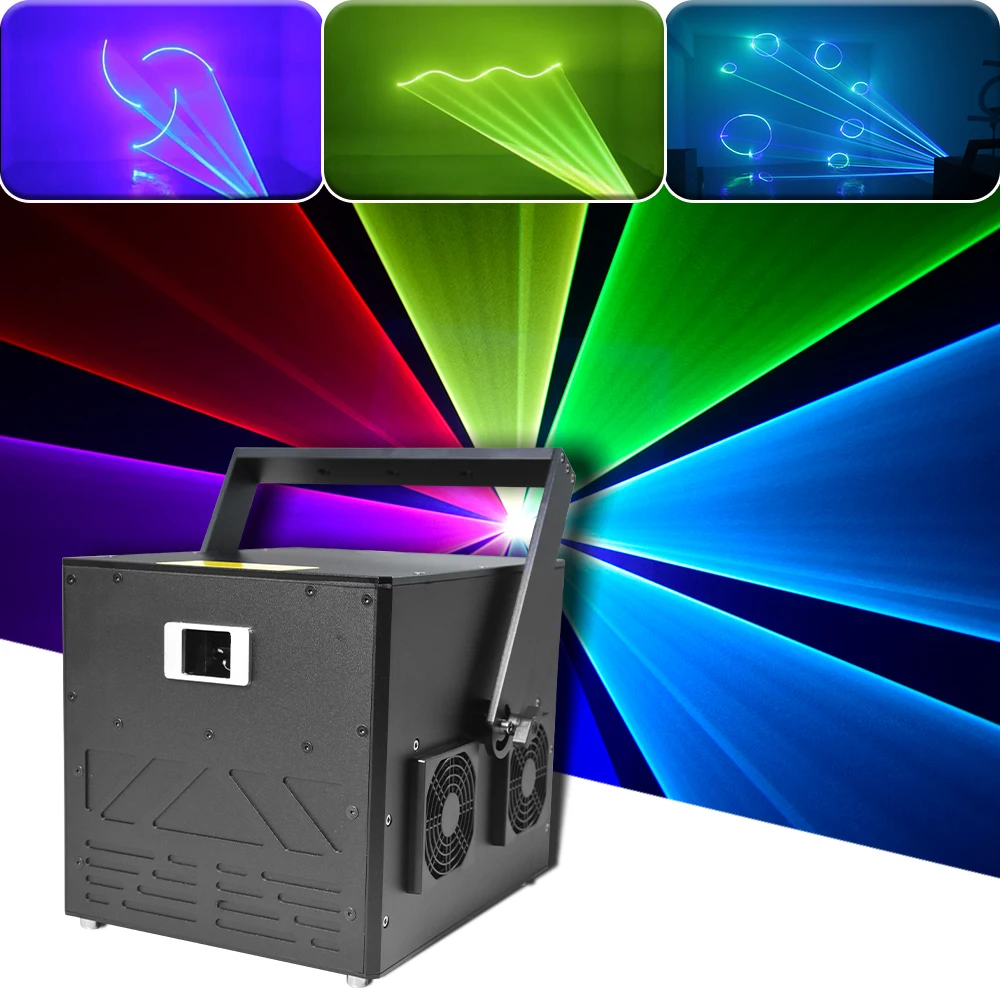 10W Full Color Animation Laser Light DMX512 30kpps Scanning Stage Show Patterns Laser Projector For DJ Disco led Music Party Bar
10W Full Color Animation Laser Light DMX512 30kpps Scanning Stage Show Patterns Laser Projector For DJ Disco led Music Party Bar