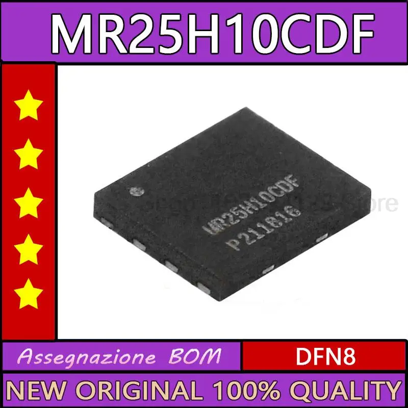 Оригинальный оригинальный микросхема памяти MR25H10CDF DFN8 MR25H10
Оригинальный оригинальный микросхема памяти MR25H10CDF DFN8 MR25H10