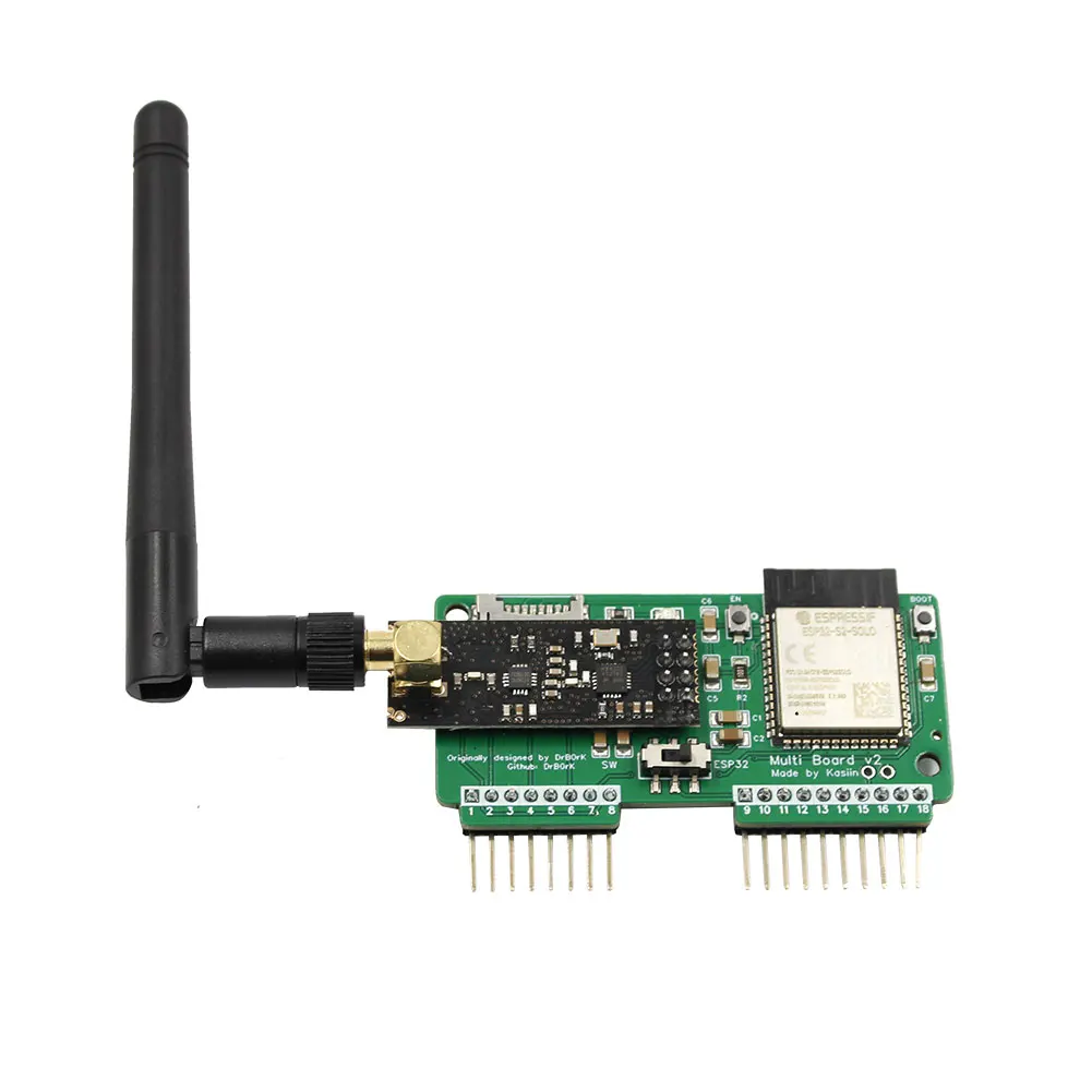 Для Flipper Zero CC1101 модуль SubGhz модуль 433 МГц Технология безопасности Wi-Fi мультиплата NRF24 + ESP32 с антенной
Для Flipper Zero CC1101 модуль SubGhz модуль 433 МГц Технология безопасности Wi-Fi мультиплата NRF24 + ESP32 с антенной