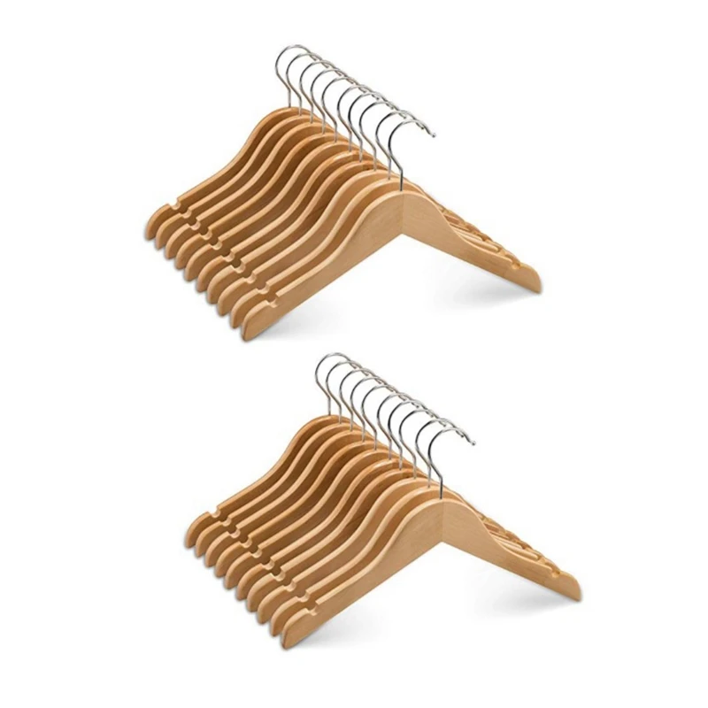 Wooden Children's/Children's Hangers (20 Pack) Smooth And Durable Wooden Baby/Parenting Hangers-12.5 Inch-Space Saving
Wooden Children's/Children's Hangers (20 Pack) Smooth And Durable Wooden Baby/Parenting Hangers-12.5 Inch-Space Saving