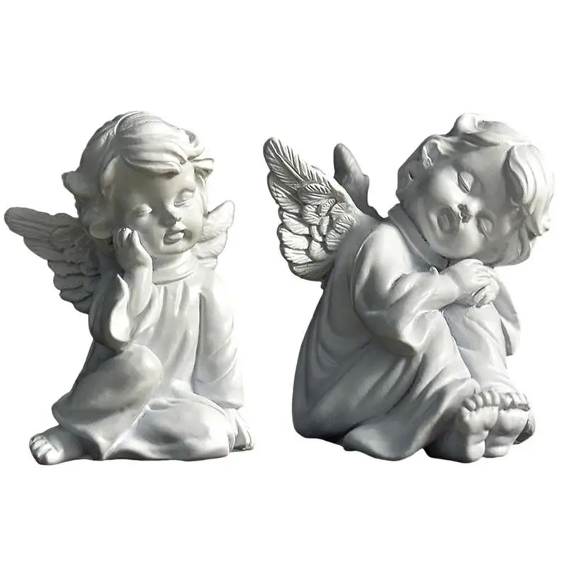 Wings Angel Statue Cherubs Napping Angel Garden Figure Little Girl Angel Sculpture Handmade DIY Gifts For Indoor Decorations
Wings Angel Statue Cherubs Napping Angel Garden Figure Little Girl Angel Sculpture Handmade DIY Gifts For Indoor Decorations