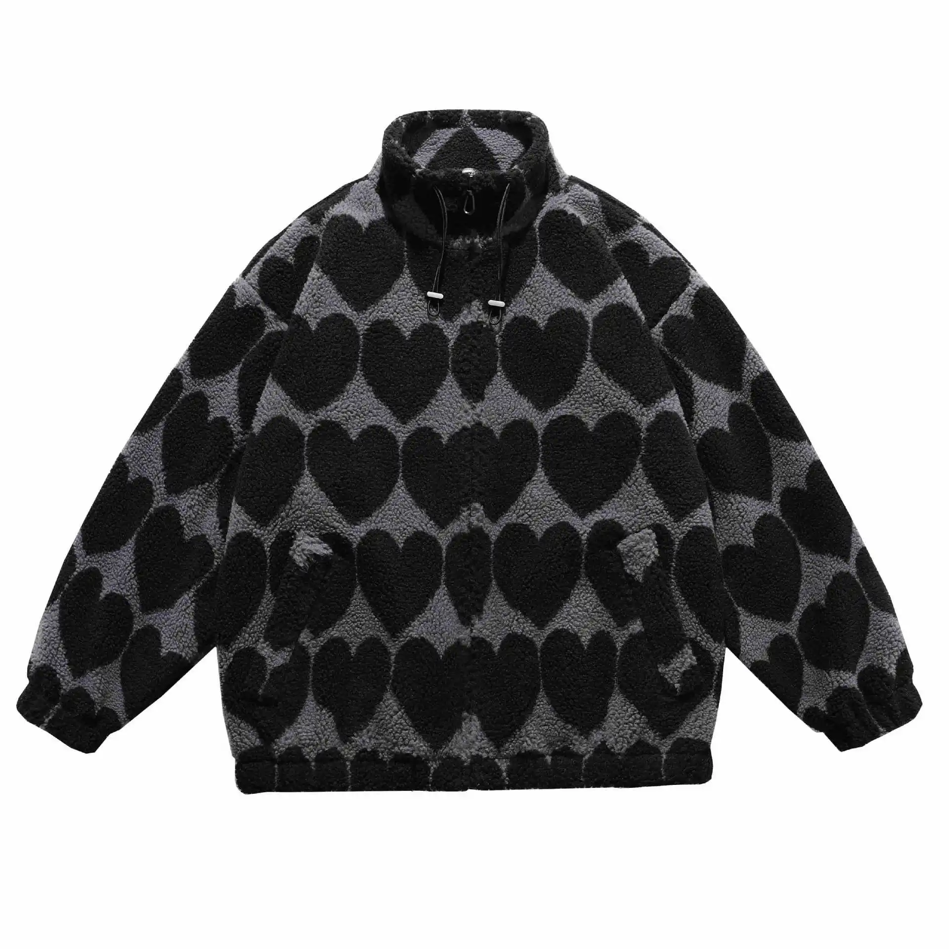 2022 Winter Men's Jacket Coat Streetwear Harajuku Loose Man Clothing Grain Fleece Thicken Men Coat Casual Lamb Wool Parka Coat
2022 Winter Men's Jacket Coat Streetwear Harajuku Loose Man Clothing Grain Fleece Thicken Men Coat Casual Lamb Wool Parka Coat