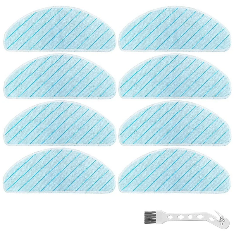 Washable Mopping Pads Replacement For Ecovacs Deebot T9+ T9 AIVI T9 AIVI+ T9 MAX T9 POWER Robot Vacuum Cleaner, 8 Pack
Washable Mopping Pads Replacement For Ecovacs Deebot T9+ T9 AIVI T9 AIVI+ T9 MAX T9 POWER Robot Vacuum Cleaner, 8 Pack