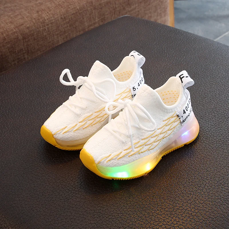 Size 21-30 Children Luminous Sneakers Boy Glowing Casual Shoes Girls Breathable Anti-slippery Sneakers Baby Led Shoes with Light
Size 21-30 Children Luminous Sneakers Boy Glowing Casual Shoes Girls Breathable Anti-slippery Sneakers Baby Led Shoes with Light