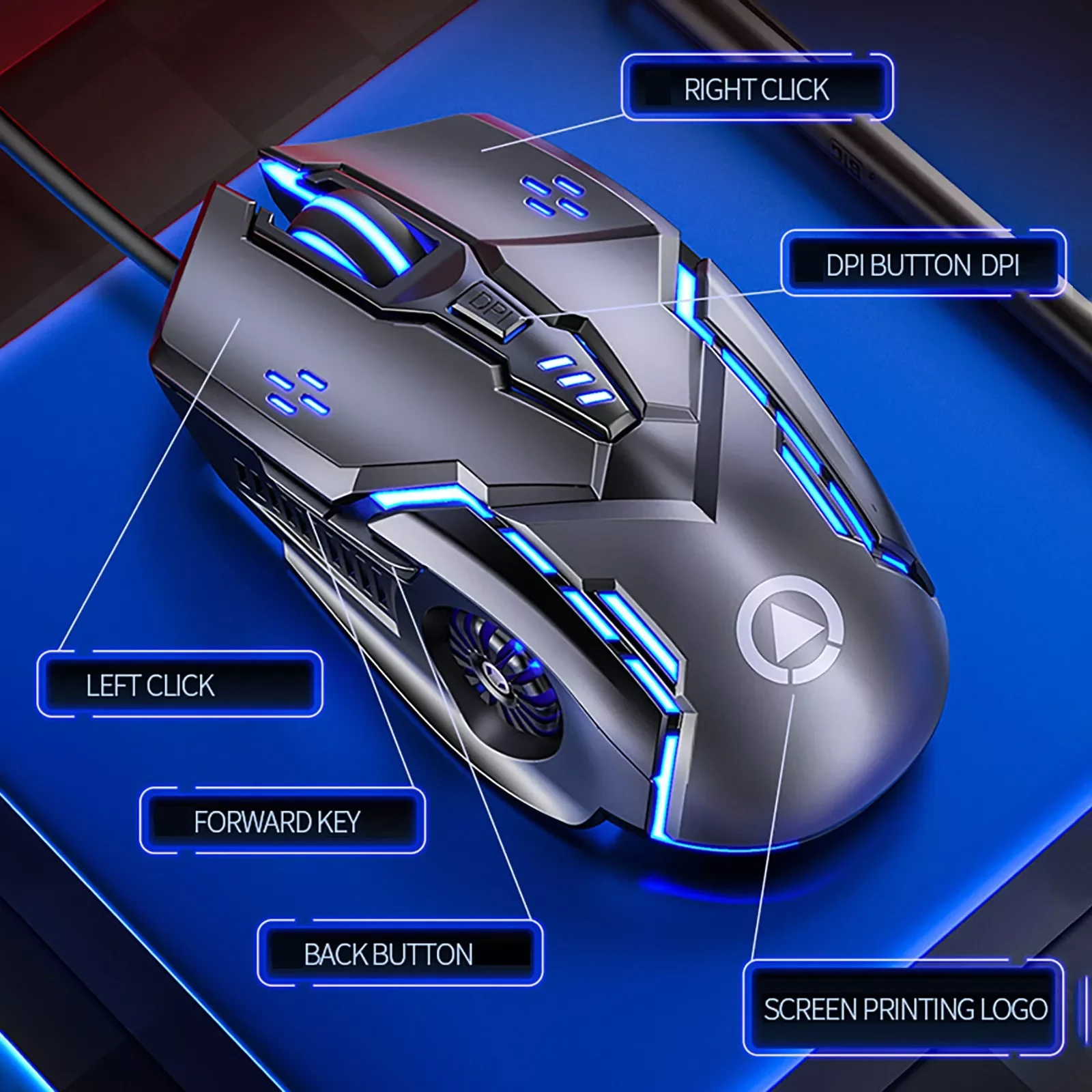 6d Colorful Led Breathing Wired Gaming Mouse 3200 Dpi Fashion Mouse Silent Click For Laptop Pc Gaming Optical Mice For Computer
6d Colorful Led Breathing Wired Gaming Mouse 3200 Dpi Fashion Mouse Silent Click For Laptop Pc Gaming Optical Mice For Computer