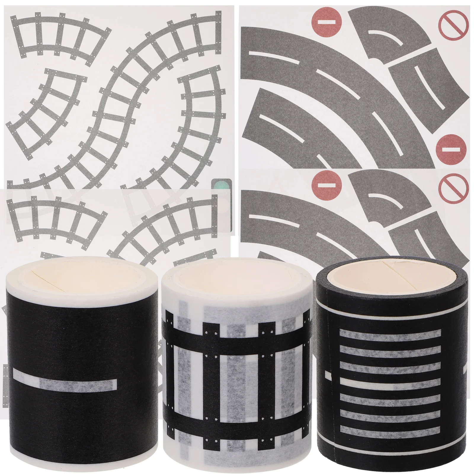 Tape Road Toy Sticker Track Roll Car Diy Railway Traffic Train Kids Cars Tapes Race Wrapping Gift Scrapbook Masking Decorative
Tape Road Toy Sticker Track Roll Car Diy Railway Traffic Train Kids Cars Tapes Race Wrapping Gift Scrapbook Masking Decorative