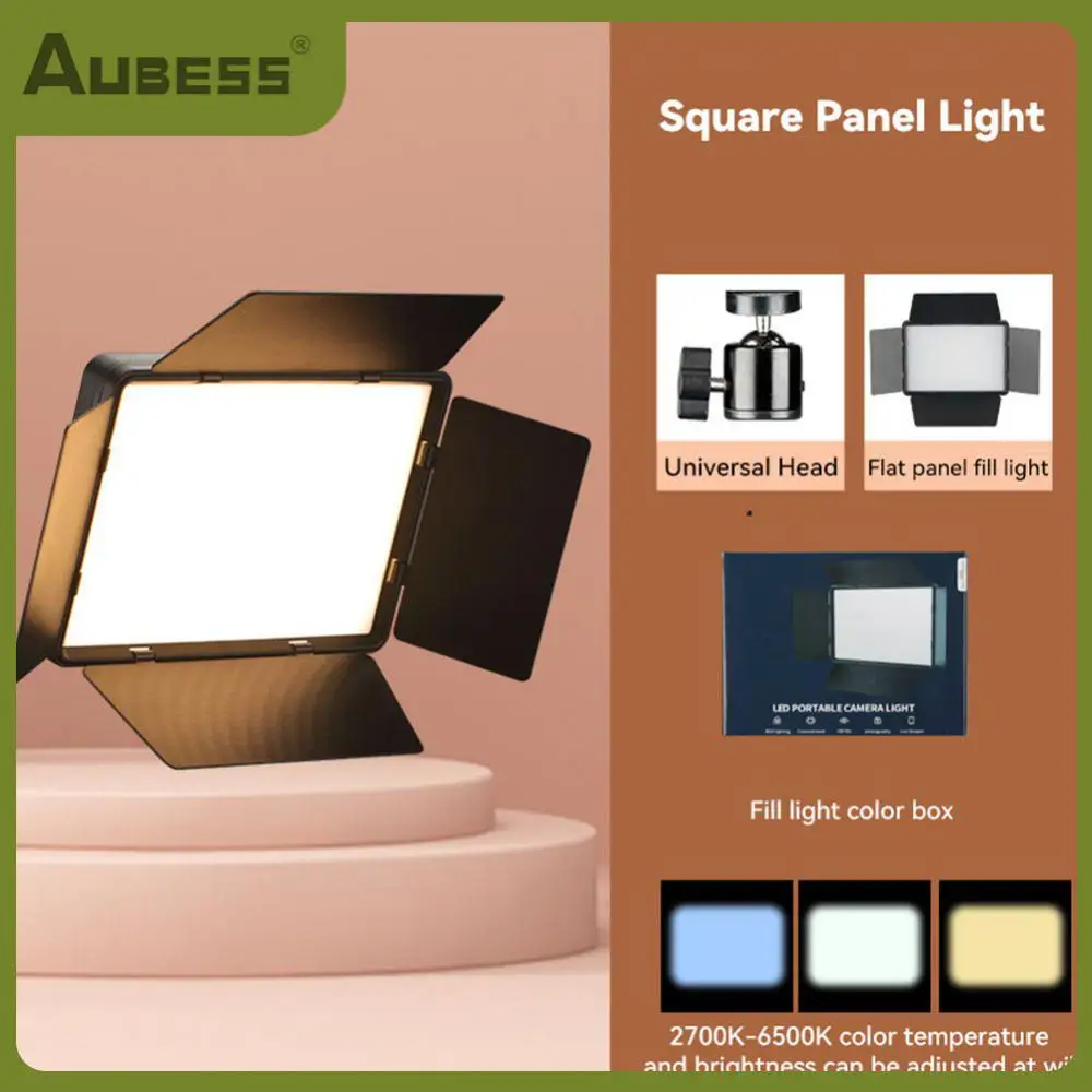 Square Flat Fill 2700-6500k Video Fill Lamp Light Panel Adjustable Photo Studio Light Supplementary Lamp For Live
Square Flat Fill 2700-6500k Video Fill Lamp Light Panel Adjustable Photo Studio Light Supplementary Lamp For Live