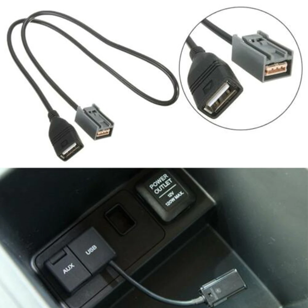 1pc AUX USB Female Cable Adapter Port For Honda For Civic For CR-V For Odyssey For Jazz Car Accessories U-Disk Data Conversion
1pc AUX USB Female Cable Adapter Port For Honda For Civic For CR-V For Odyssey For Jazz Car Accessories U-Disk Data Conversion