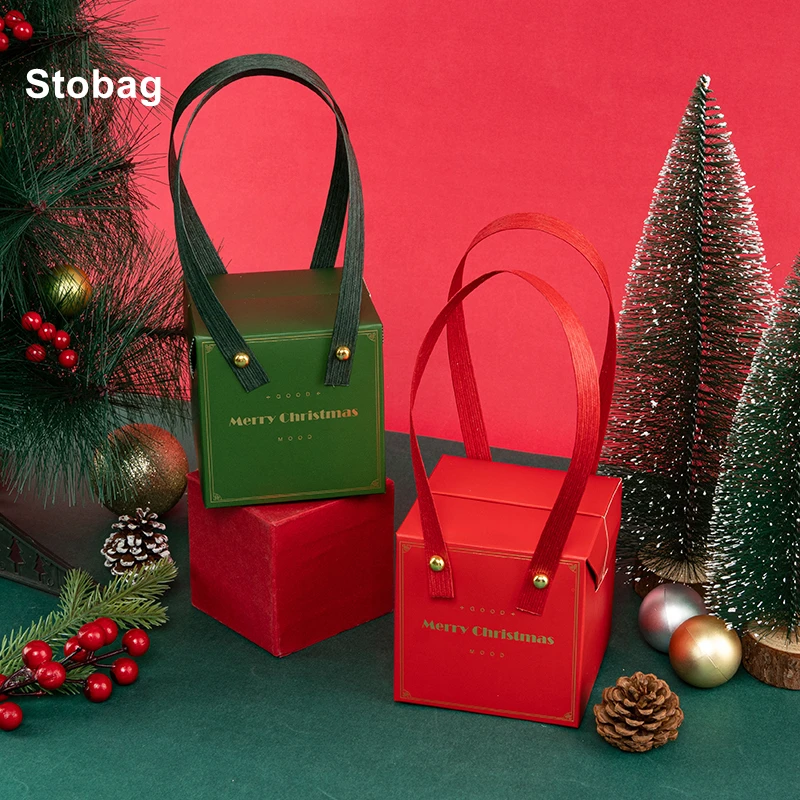 StoBag 20pcs Marry Christmas Gift Apple Kraft Box Handle Package Cute Santa Claus Kids Child Holiday Happy Year Party Favors
StoBag 20pcs Marry Christmas Gift Apple Kraft Box Handle Package Cute Santa Claus Kids Child Holiday Happy Year Party Favors