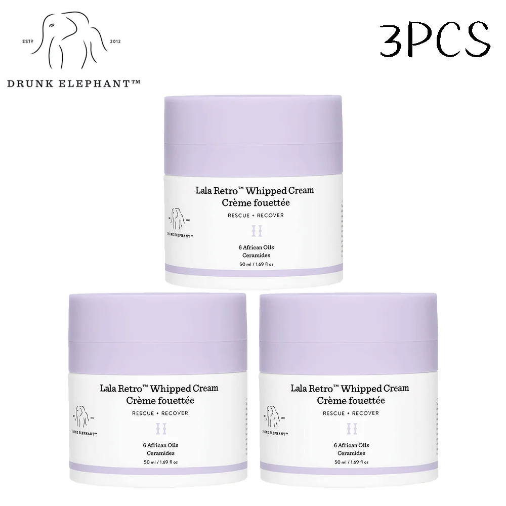 3PCS Drunk Elephant Lala Retro Whipped Moisturizing Cream 50ml Gentle and Non-greasy Brightening Firming Nourishing Skin Care
3PCS Drunk Elephant Lala Retro Whipped Moisturizing Cream 50ml Gentle and Non-greasy Brightening Firming Nourishing Skin Care
