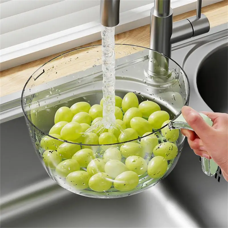 Sanitary Kitchen Drain Basket Fast Drain Light Luxury Rice Washing Basket Multi-functional Rice Washer Cleaning Tools Convenient
Sanitary Kitchen Drain Basket Fast Drain Light Luxury Rice Washing Basket Multi-functional Rice Washer Cleaning Tools Convenient