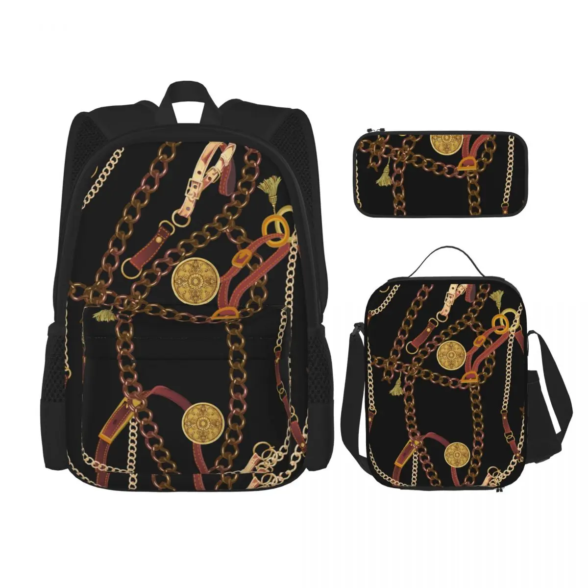 3 Pcs Set Children's Backpacks School Bag for Girls Schoolbags Lunchbox School Child With Pencil Case Tassel Belt Chain Mix
3 Pcs Set Children's Backpacks School Bag for Girls Schoolbags Lunchbox School Child With Pencil Case Tassel Belt Chain Mix