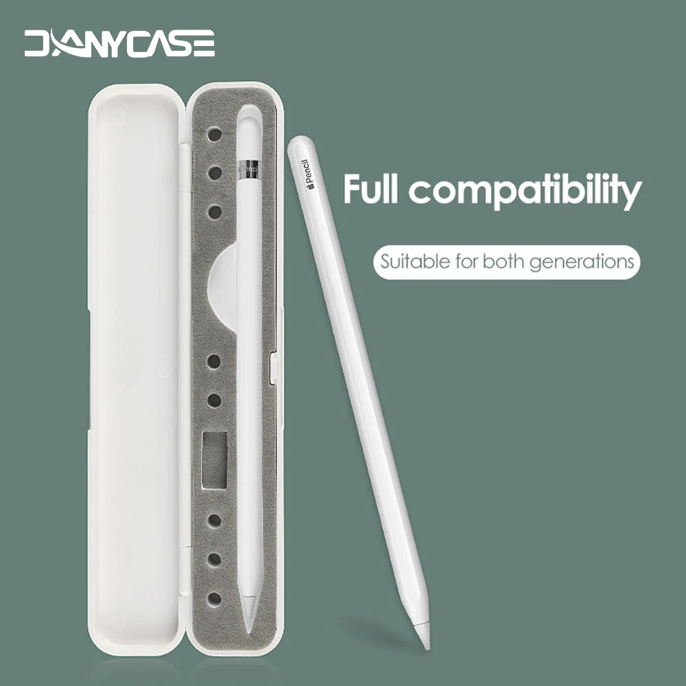 Портативный жесткий чехол для карандаша Apple, чехол для карандашей, аксессуары, портативный чехол для хранения для Apple Pencil 1/2, пластиковый чех... 
Портативный жесткий чехол для карандаша Apple, чехол для карандашей, аксессуары, портативный чехол для хранения для Apple Pencil 1/2, пластиковый чех...