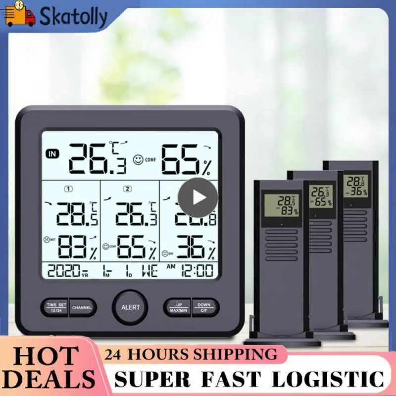 Accurate Wifi Thermohygrometer Weather Station Thermohygrometer Calibration Function Temperature Meter Reliable
Accurate Wifi Thermohygrometer Weather Station Thermohygrometer Calibration Function Temperature Meter Reliable