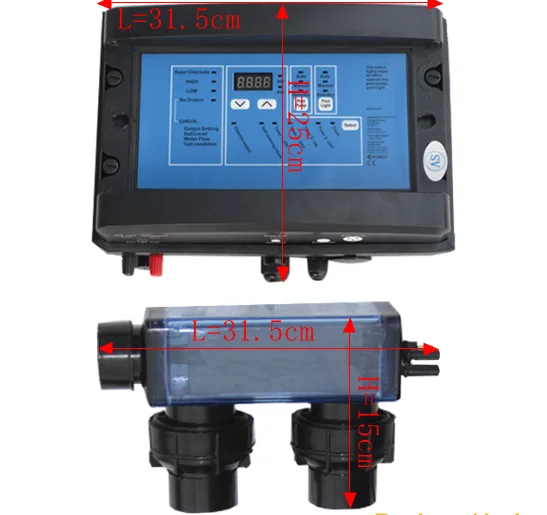 Factory Delivery Hight Quality Wholesale Professional low salt indicator Spa Pool Salt chlorinator Generator
Factory Delivery Hight Quality Wholesale Professional low salt indicator Spa Pool Salt chlorinator Generator