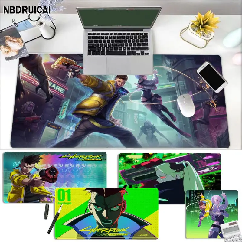 Милый большой игровой коврик для мыши с аниме C-Cyberpunks Edgerunners, размер L XL XXL, геймерский коврик для мыши, размер для игрового коврика для клавиат...
Милый большой игровой коврик для мыши с аниме C-Cyberpunks Edgerunners, размер L XL XXL, геймерский коврик для мыши, размер для игрового коврика для клавиат...
