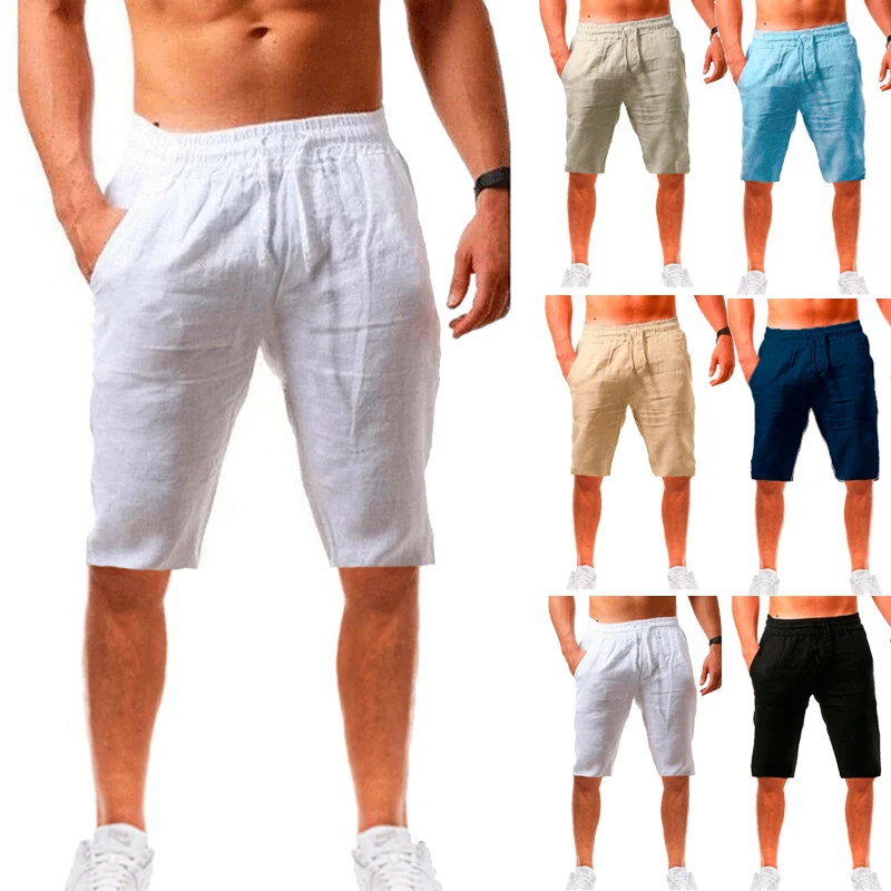 2022 New Men's Casual Sports Cotton and Linen Comfortable shorts Fashion Shorts Jogging Pants 8 Colors
2022 New Men's Casual Sports Cotton and Linen Comfortable shorts Fashion Shorts Jogging Pants 8 Colors
