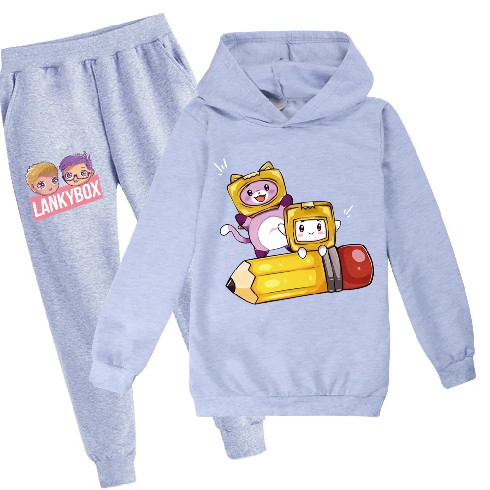 Lankybox Autumn Fashion Casual Wear Boys Sweatershirt Casual Trousers Set Chill Sets 2PCS Sets for Kids Girls Hoodies Tshirt
Lankybox Autumn Fashion Casual Wear Boys Sweatershirt Casual Trousers Set Chill Sets 2PCS Sets for Kids Girls Hoodies Tshirt